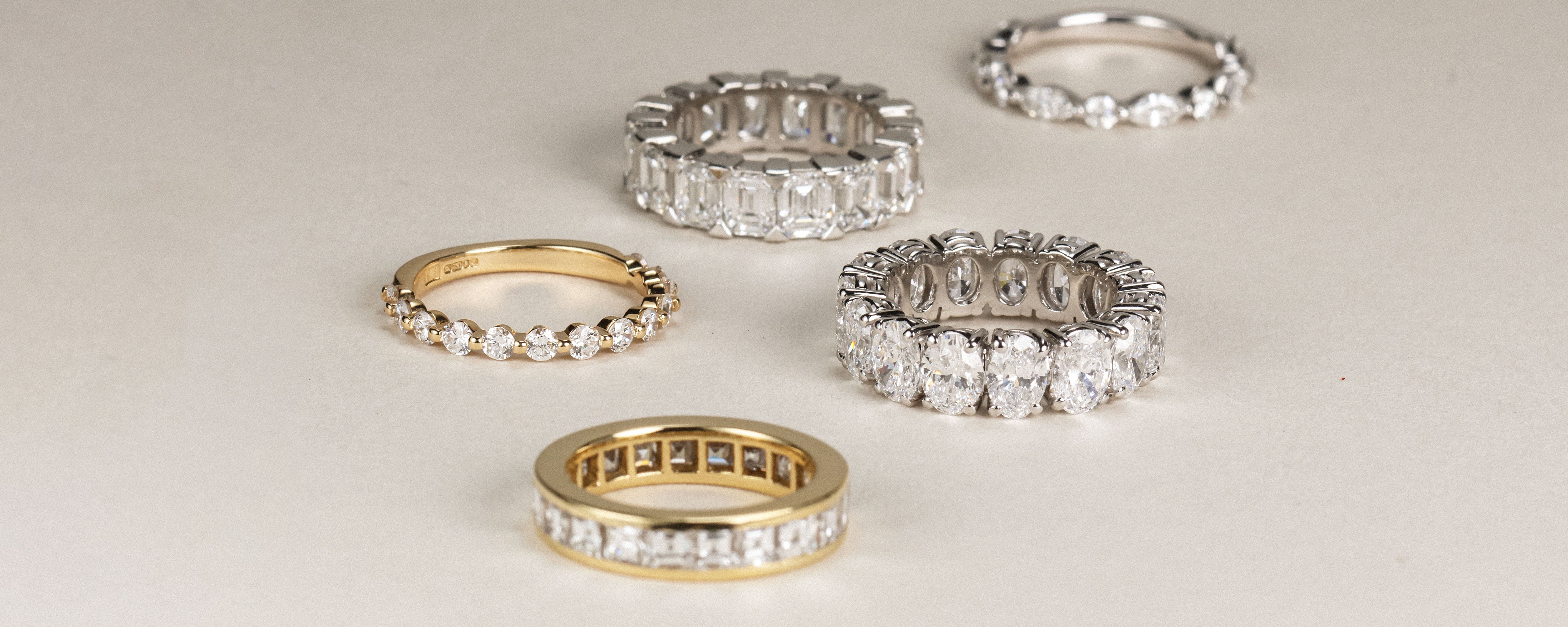 Diamond Set Wedding Bands