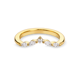 Marquise & Round Shaped Band