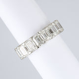 Emerald-Cut Eternity Band