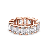 Emerald-Cut Eternity Band