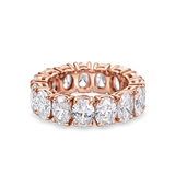 Oval-Cut Eternity Band