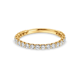 Prong-Set Round Diamond Band